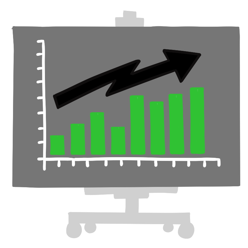 presenting-data course logo